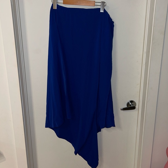 Blue off shoulder dress - Picture 1 of 1